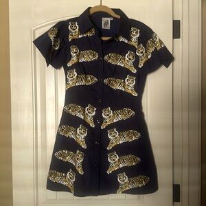 Queen of Sparkles sequin tiger dress!